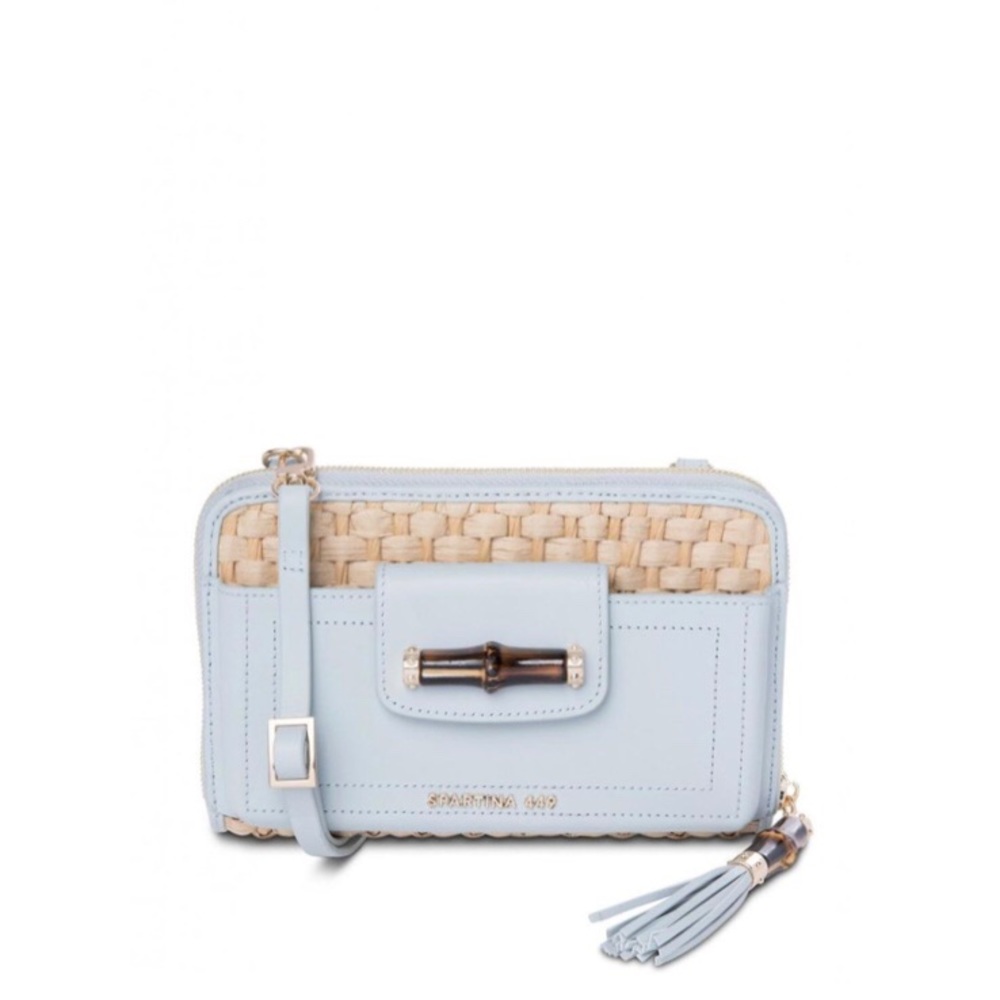 Spartina 449 Cross body multi-phone bamboo/leather